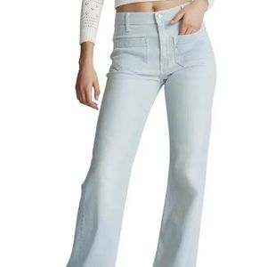 Polo Ralph Lauren Fionna light wash flare boho jeans size 29R